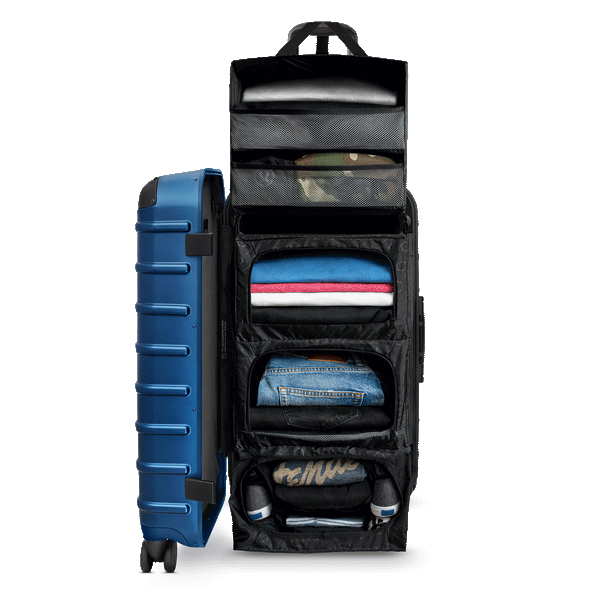 Der Koffer CheckInCloset & Koffer mit Regalsystem Solgaard EU