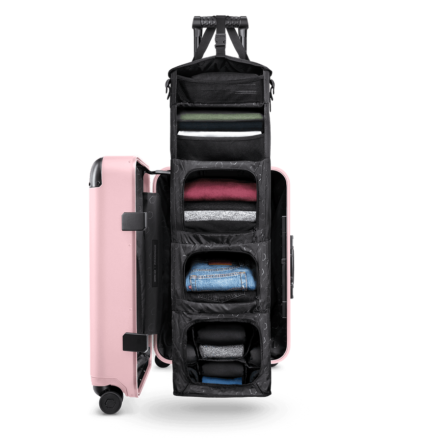 Carry on Closet Suitcase With Shelves Luggage EU Solgaard