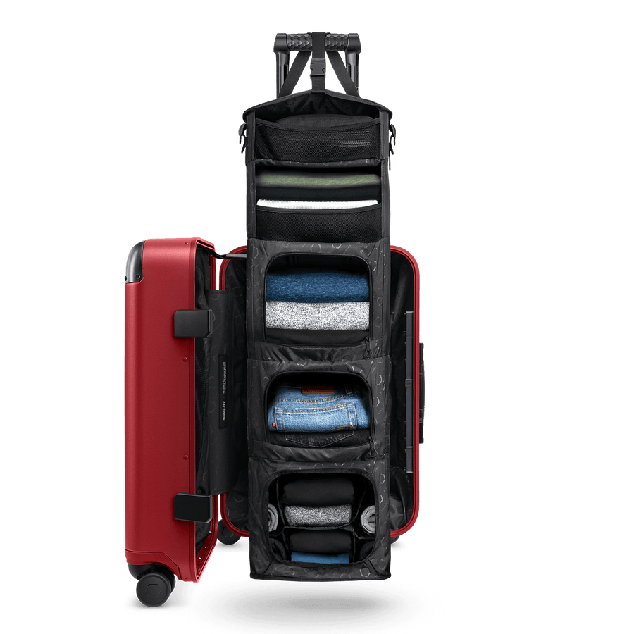 Carry-on Closet - Suitcase With Shelves - Luggage – EU Solgaard Carry-on Closet - Suitcase With Shelves - Luggage – EU Solgaard