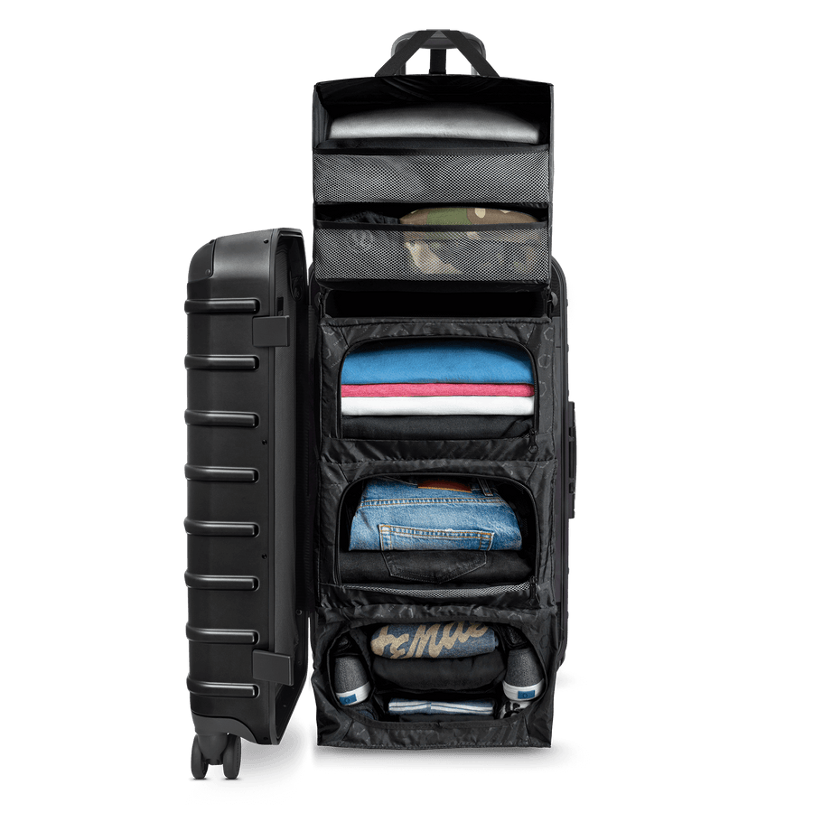 The Trunk Check In Closet Suitcase with Shelves Solgaard EU
