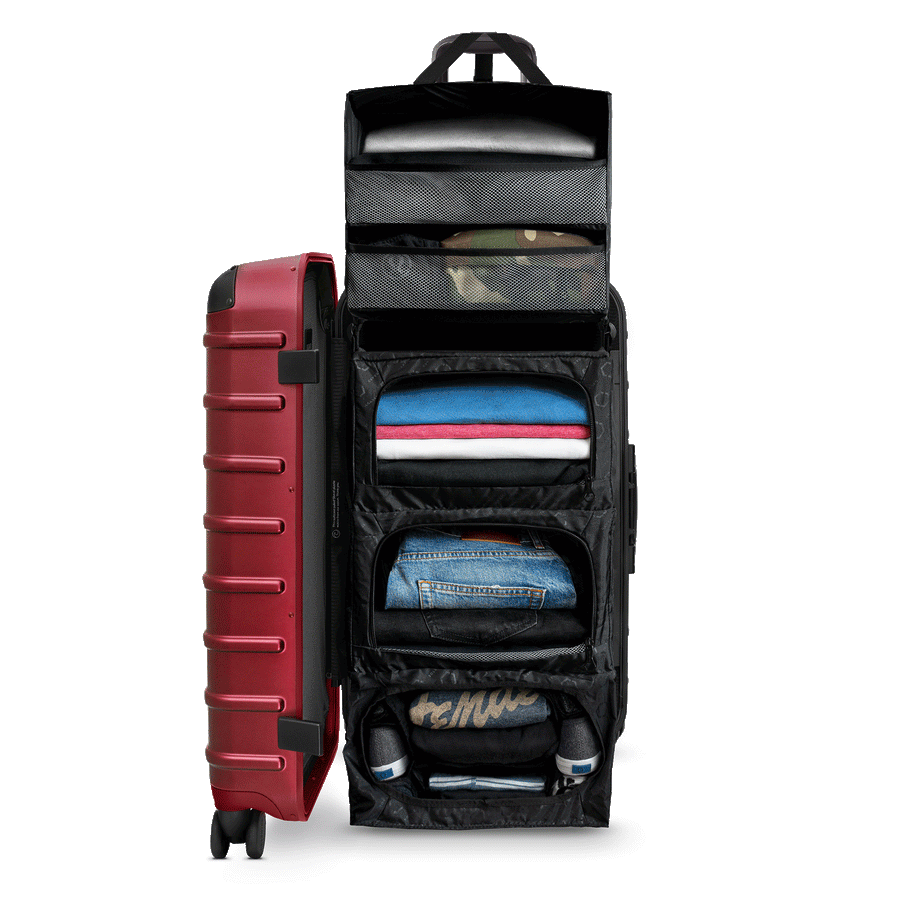 The Trunk Check In Closet Suitcase with Shelves Solgaard EU Solgaard